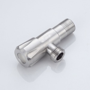 วาล์วมุมสแตนเลส 20 มม. เกลียวตัวผู้ 1.6MPa สำหรับเครื่องทำน้ำอุ่น ท่อน้ำเข้าห้องน้ำ - Product Image 1
