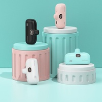 Mini Banco de Energía de Regalo de Navidad, Banco de Energía Portátil Recargable con Diseño de Cápsula, Cargador Rápido de 5000 mAh con Pantalla LCD
