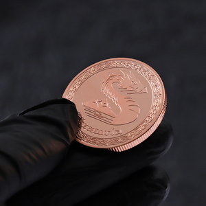 Pièce de monnaie personnalisée en cuivre, motif dragon 3D et <span class=keywords><strong>boussole</strong></span> en relief, bordure à nœuds flamme, design fantastique, <span class=keywords><strong>pour</strong></span> cadeau de collection - Product Image 5