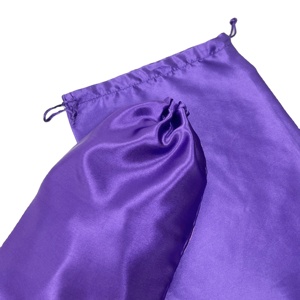 Sac à cordon en satin de <span class=keywords><strong>Cin</strong></span>-SSD-13 bonne qualité Sac de lingerie en satin de rangement - Product Image 4