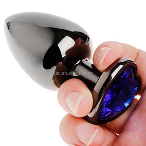 SacKnove Débutant Drôle <span class=keywords><strong>En</strong></span> Forme De Coeur 3 Tailles Butt Plug Dilatateur Ouvre Adulte Anal Sex Toys pour Femmes Couples Stopper Jeu - Product Image 5