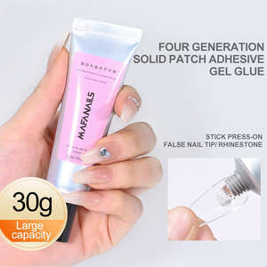 30g di <span class=keywords><strong>Gel</strong></span> con punte per unghie morbide per assorbire la colla <span class=keywords><strong>Gel</strong></span> utilizzata per incollare rapidamente punte finte e strass per smalto per unghie - Product Image 1