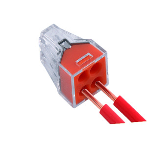 Pct 104 Four Hole Quick Wiring Hard Wire Terminal Block Pc Fireproof Material <b>Plug</b> In Connector For Building Wiring - Product Image 2