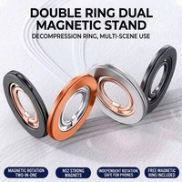 Support magnétique double anneau à double aimant avec béquille