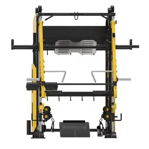 Multi Function <b>Home</b> Use Smith Machine With <b>Weight</b> Stack Wholesale Gym Equipment ABT Multifunctional Smith Machine Squat Rack Str - Product Image 2
