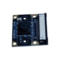 Módulo de cámara Raspberry Pi OV5647 Módulo de 5M OV5647 5MP Lente ojo de pez gran angular de 130 grados Módulo de cámara Raspberry Pi 3/2 Modelo B