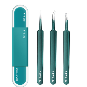 Ensemble d'outils de serrage de cellules d'aiguille d'acné de beauté avec des pinces pour enlever les points noirs gratter la bouche de fermeture et presser le salon d'acné - Product Image 6