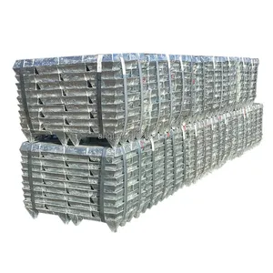 Lingots d'alliage d'aluminium de haute qualité 99.9% 99.95% 5005 5052 pour la construction, lingot d'aluminium primaire