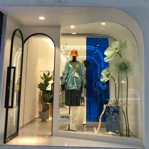 Изогнутая французская дизайнерская интерьерная современная алюминиевая водонепроницаемая дверь с терморазрывом и двойным закаленным стеклом