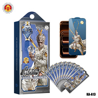 Monkey King pour la série 18, protection d'écran en verre trempé mat non brillant, couverture intégrale 0,4 mm, 2.5D, anti-empreintes digitales, dureté 9H