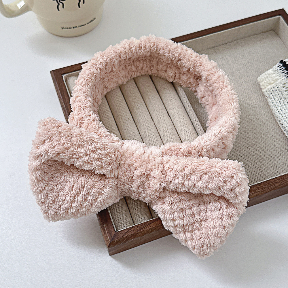 Bandeau à carreaux ananas rose