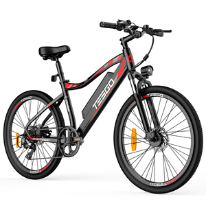 Moto électrique tout-terrain économique, longue portée, charge rapide, légère, batterie lithium 350W 48V 12Ah, cadre en alliage d'aluminium 7 vitesses - Product Image 3