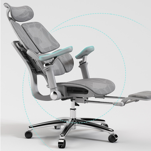 <span class=keywords><strong>Silla</strong></span> de Oficina Ergonómica con Masajeador, Soporte Lumbar Ajustable, Cómoda para Largas Jornadas de Trabajo, <span class=keywords><strong>Silla</strong></span> Ejecutiva para Juegos - Product Image 2