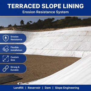 <span class=keywords><strong>Feutre</strong></span> de polypropylène blanc aiguilleté de haute qualité pour toiture, drainage de tunnels, séparation, tissu <span class=keywords><strong>géotextile</strong></span> non tissé - Product Image 1