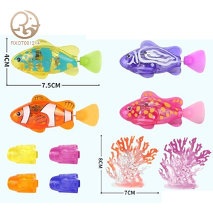 <span class=keywords><strong>Juguete</strong></span> <span class=keywords><strong>Robot</strong></span> para Bebés, Mascota Robótica Eléctrica Unisex, <span class=keywords><strong>Juguete</strong></span> de <span class=keywords><strong>Pez</strong></span> <span class=keywords><strong>Robot</strong></span> para Nadar en el Baño en Verano, para Niños de 5 a 7 Años - Product Image 2