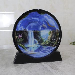 Vente en gros Horloge de sable mouvant pour ornement de peinture Horloge de sable créative pour <span class=keywords><strong>paysage</strong></span> et art <span class=keywords><strong>sablier</strong></span> pour décoration de la maison - Product Image 5