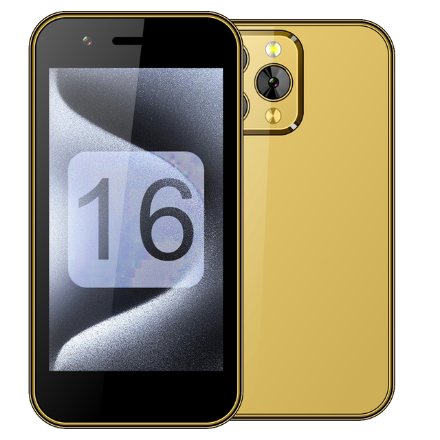 A16 Mini Smartphone 3.0" Display Android 8.1 1100mAh 5MP Dual Camera 2GB 16GB Pocket Size Palm Cheap Smart Phone