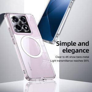 2024 New Arrival Từ Rõ Ràng Minh Bạch Chống Sốc Điện Thoại Bìa Trường Hợp Đối Với Xiaomi Mi 14T Pro 5G Lưu Ý 13 Pro Cộng Với - Product Image 6