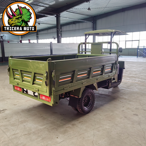 Triciclo Volquete de Carga de Cinco Ruedas Motorizado con Motor de 250cc Refrigerado por Agua, Autocargable Hidráulico, Freno de Aceite Flotante Completo Grande - Product Image 5