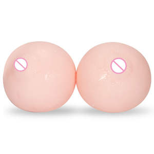 Männliche Masturbation Silikon Künstliche Vagina Pfirsich Brust Brustwarze Massage Masturbation Cup Männlich Adult Sexspielzeug - Product Image 6