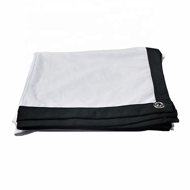 Portable Movie Screen Cinema Screen Manual for Outdoor and Indoor Rear Projection Screen for Home Theater