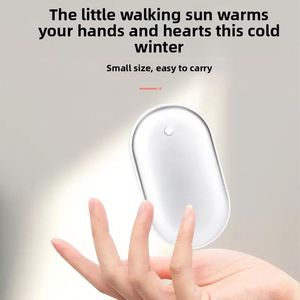Promotion Mini Rechargeable Two-In-One ABS Double-Sided Heating USB Portable <b>Hand</b> <b>Warmer</b> Wholesale - Product Image 4