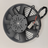 Ventola di Raffreddamento Elettrica 510-8095 per Escavatore Caterpillar 320 352 320GC 323GC 323, Ventola Assiale a 7 Pale 24V per Raffreddamento Motore