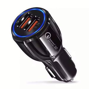 Chargeur de voiture USB d'usine, charge rapide 15W 3.1A, adaptateur de chargeur de téléphone de voiture Type C pour téléphone portable, chargeur de voiture rapide portable - Product Image 1