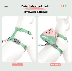 ペットハーネス反射ペットハーネス快適ベストタイプ犬ストラップ使いやすい調節可能な通気性のある色ペットハーネス - Product Image 4