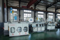 Ligne de production de tuyaux flexibles ondulés en plastique (PP, PE, PVA, PA, Nylon) pour chicha et tubes électriques, machine à vis simple