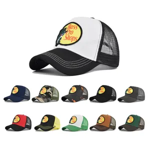 Nouvelle arrivée Bass Bro Shops Casquette de baseball de pêche Unisexe Four Seasons Snapback Caps Mens Casual Dad Hats Trucker Cap