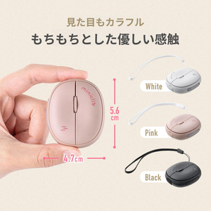 เมาส์พกพาไร้สายขนาดเล็กสำหรับการเดินทาง เชื่อมต่อผ่านบลูทูธ <span class=keywords><strong>ใช้</strong></span>งานได้<span class=keywords><strong>กับ</strong></span>มือถือ สำนักงาน ปลั๊กแอนด์เพลย์ รองรับ iPhone Android iPad <span class=keywords><strong>Mac</strong></span> แท็บเล็ต พีซี Cheerdots2 - Product Image 3