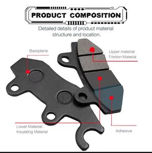 Nouveau ZBY Z-834 sans amiante moto PCX125/PCX150 plaquettes de frein à disque arrière/chaussures/blocs-2500 + km de garantie - Product Image 6