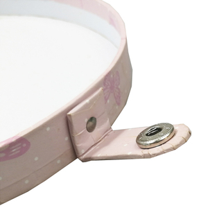 ZL Personalizzato Confezione regalo Rosa Valigia di Cartone Manico In Metallo Pulsante di Blocco Dei Monili Dei Capelli di Imballaggio Della Caramella Scatola di Cerimonia Nuziale di Stampa Del Fiore di Lusso - Product Image 5