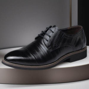 Chaussures en cuir pour homme, style décontracté et urbain, dernier design, vente en gros d'usine, personnalisables, pour le bureau et les occasions formelles, à prix abordable - Product Image 6