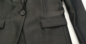 Manufacturer Custom High Quality Black Single Breasted Business Casual Office Formal Men <b>Suit</b> <b>Jacket</b> - Product Image 5