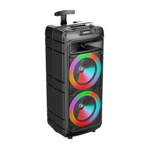 Altavoz Bluetooth Inalámbrico Profesional con Graves Potentes, Luces RGB Dinámicas, para Fiestas al Aire Libre, Altavoz Activo HiFi con Ruedas, al Mejor Precio - Product Image 4