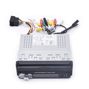 <span class=keywords><strong>Autoradio</strong></span> BT à écran tactile rabattable motorisé de 7 pouces dans l'unité principale du tableau de bord Mirror Link Support FM AUX USB SD - Product Image 2