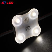 Module LED Samsung DC12V IP68 4 LED SMD2835 1,8W pour enseignes lumineuses extérieures