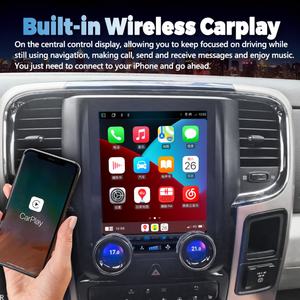 Pantalla Carplay Android Auto IPS HU para Dodge Ram 1500 2500 2013 2014 2015 2016 2017 2018, Receptor de Radio para Auto con Navegación GPS - Product Image 6