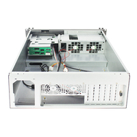 Châssis de serveur t-mount 4U, pour ordinateur industriel, avec écran HD, 2 bits, balançoire à chaud, pour serveur atx