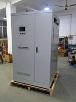 Régulateur de tension automatique triphasé en cuivre 220V 380V 440V AC 100KVA, stabilisateur industriel avec commande par servomoteur