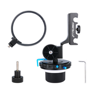 YELANGU Follow Focus Camera Gear 15mm Rod Mount Équipement de tournage vidéo en alliage d'aluminium - Product Image 4