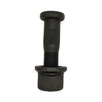 Nouvelles pièces automobiles : Vis de fixation de roue, goujon de moyeu, boulon de roue 40Cr Grade 10.9/12.9 pour véhicules lourds ROR M22X1.5*110mm