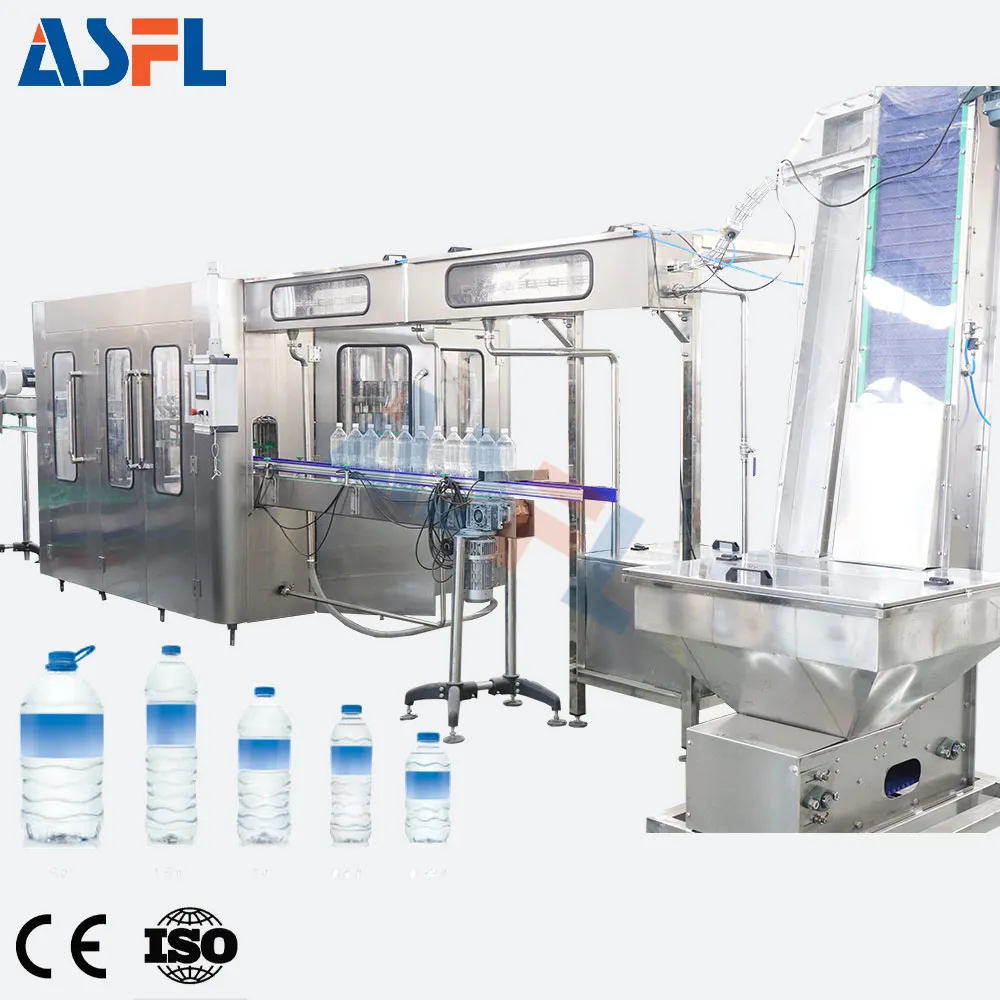 Factory Direct Sale Complete Small Bottle Water 3 In 1 Filling Machine Line