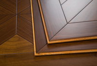 Parquet en bois moderne de haute qualité, plancher en bois franc, plancher en bois d'ingénierie en chêne, plancher en parquet d'ingénierie