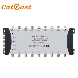 4 Vệ Tinh IF Và 1 Vệ Tinh Mặt Đất Multiswitch 5 Trong 16 Out Vệ Tinh Multiswitch Sử Dụng Trong Hệ Thống SMATV Lớn - Product Image 2