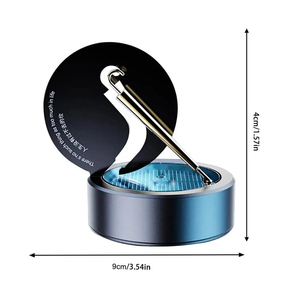 KT Car Solid Solar Ornament Sun Power Rotation Air Freshener Aromatherapy Smell Diffuser <b>Interior</b> <b>Accessories</b> - Product Image 5