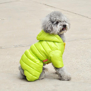 Biểu Tượng Tùy Chỉnh Nhãn Bán Buôn Chất Lượng Hàng Đầu Trang Phục Windproof Xuống Độn Áo Khoác Doggy Con Chó Con Ấm Áo Pet Con Chó Sang Trọng Mùa Đông Quần Áo - Product Image 5