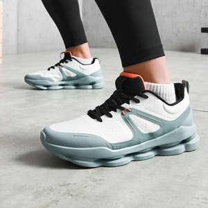 Comfort Wave Cushion Walking <b>Shoes</b> Breathable Mesh Upper Non Slip Outsole Outdoor Casual <b>Sneakers</b> - Product Image 3